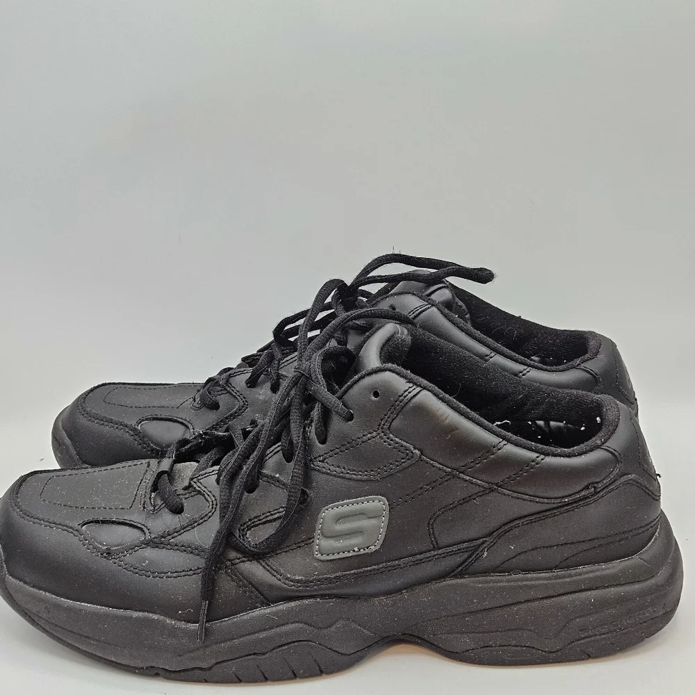 Sketchers  slip resistant  leather work shoes size 11.5 - Picture 12 of 15